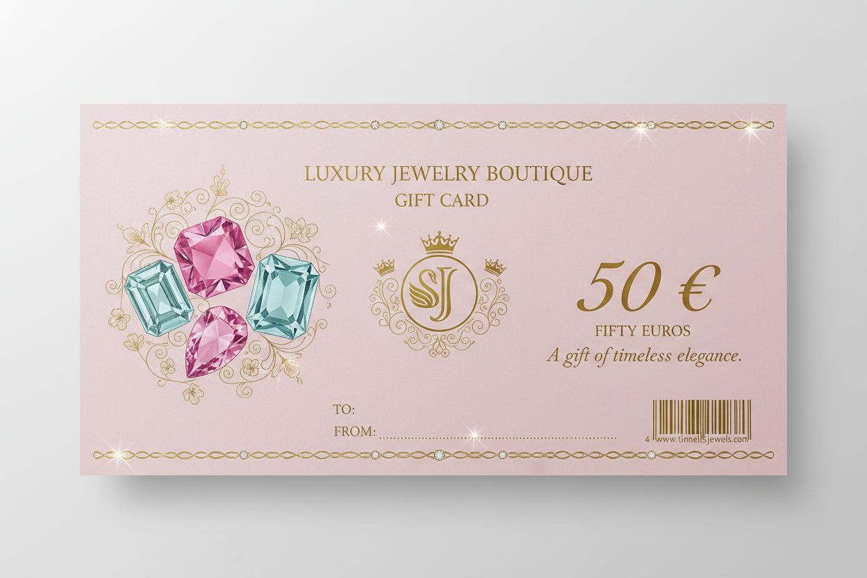 Carte Cadeau 50 € - Saphyra Joaillerie