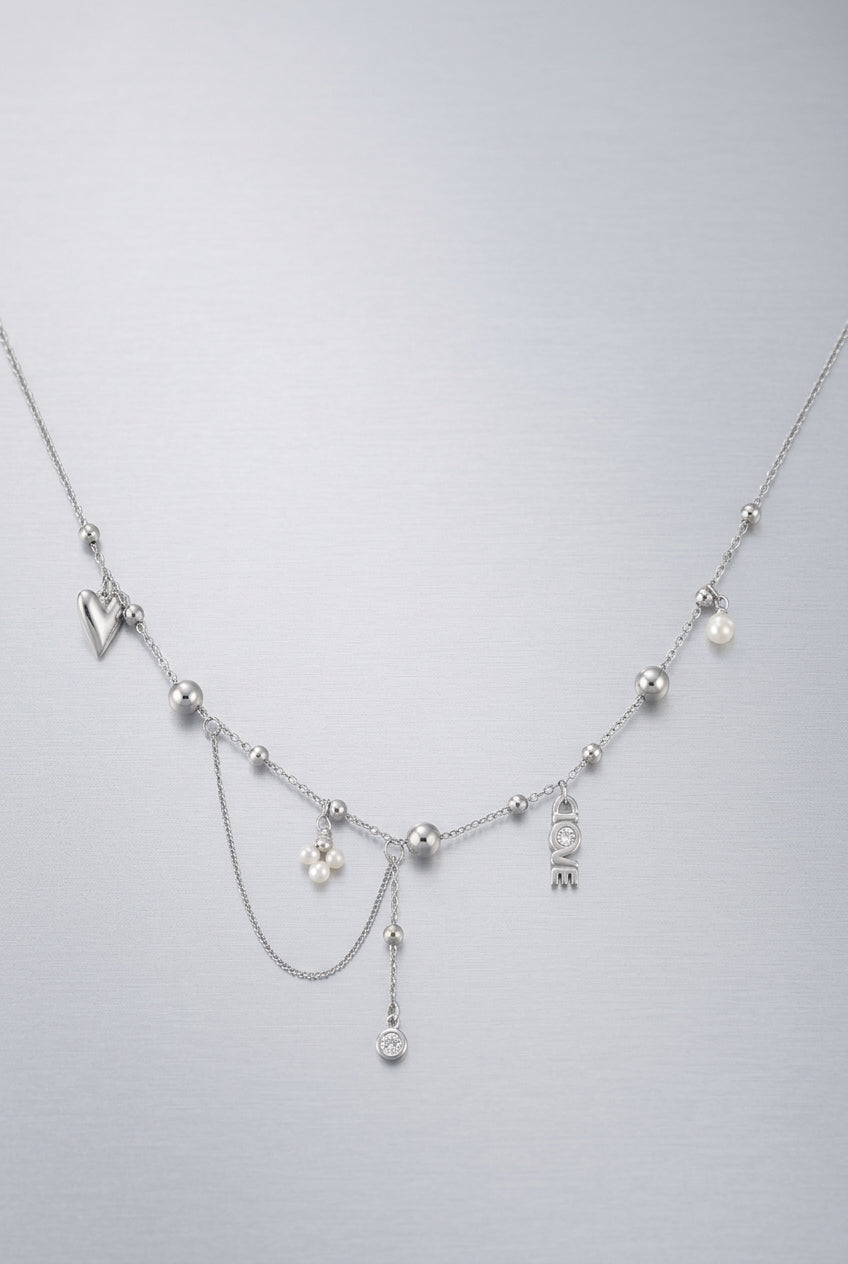 connected love necklace