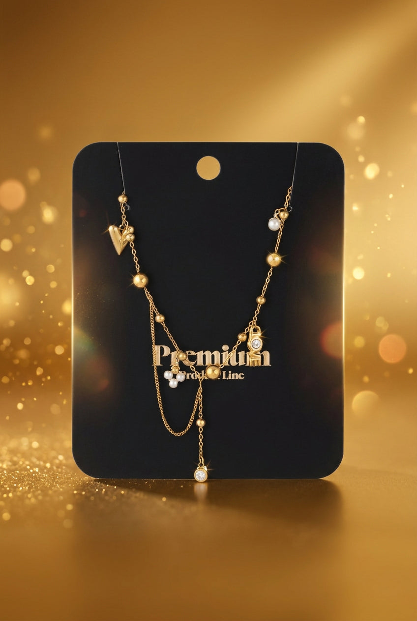 connected love necklace
