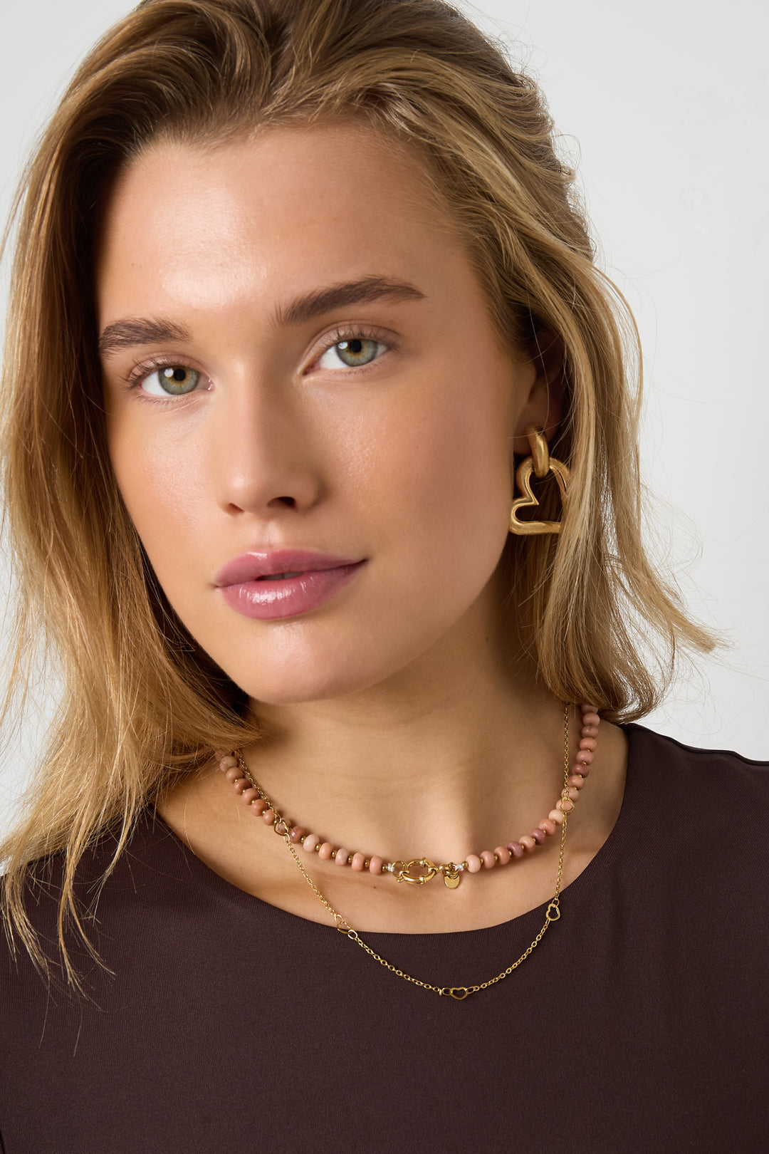 Chain Necklaces Heart Casual Daily Simple Series Women's jewelry