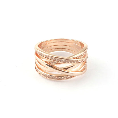 New Hot 925 Silver Crown Sparkling Rings Sun Moon Celestial Heart Women's Set Ring Wedding Diy Charm Luxury DIY Jewelry Gift