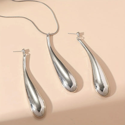 Ensemble Feng Shui Strass - Collier et Boucles d'Oreilles