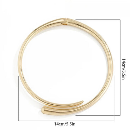 Collier Ras-du-Cou Doré – Style Vintage