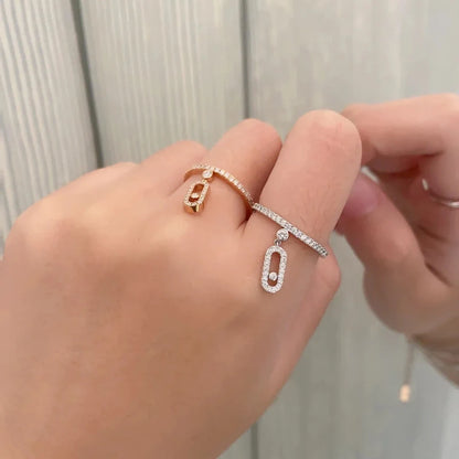 Bague SLIDE Argent S925 - Bijou Luxe