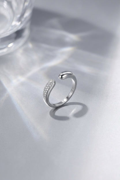14K Gold Plated Stainless Steel Minimalist Rings Circle Casual Daily Simple Series Women's jewelry
