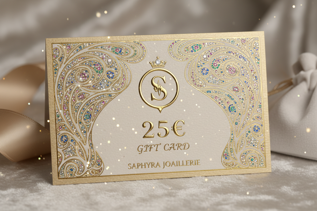 Carte Cadeau Saphyra - 25€ saphyra joaillerie