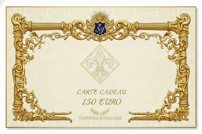 Carte cadeau de 150 € saphyra joaillerie