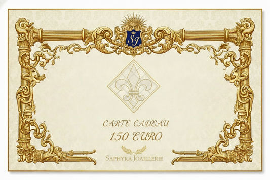 Carte cadeau de 150 € saphyra joaillerie